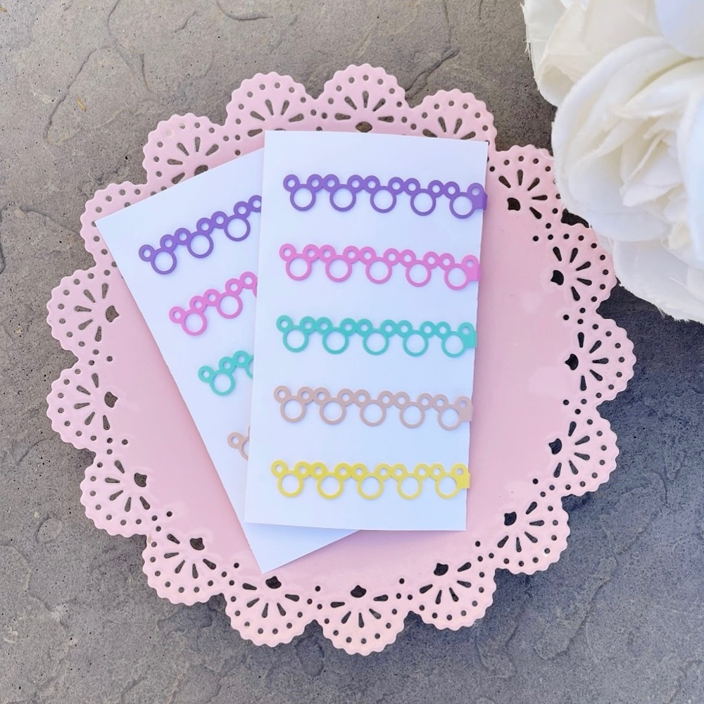 Mickey Mouse Hair Clips